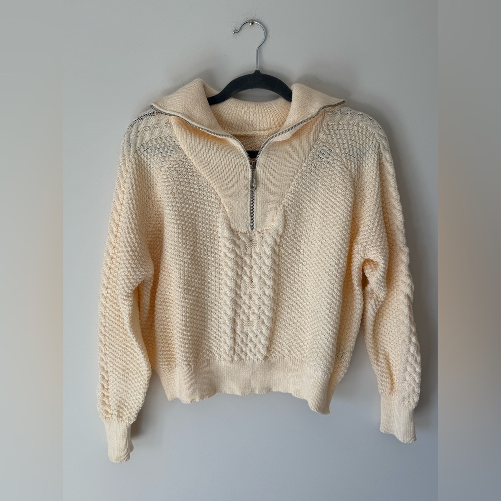 SHEIN Cozy Cream Sweater